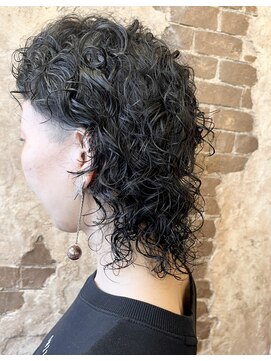 マギーヘア(magiy hair) magiyhair/下北沢/西部笑/マッシュウルフパーマ