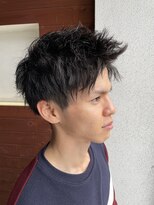 ヘア サークル ジープ 石井店(hair circle geep)&nbsp;束感◎ツイストパーマ×アップバンク