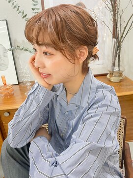 ヘアー アイス カンナ(HAIR ICI Canna) ボブスタイル/ツインアレンジ