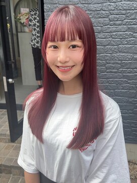 ロンドエニカ 大宮(Lond enika) 大人ガーリーカシスピンク