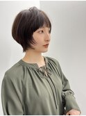 【長谷川】グレージュカラーマッシュウルフ