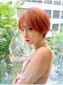 レイヤーカット/顔周り/前髪カット/ショート/ボブ/銀座