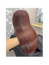 【sea×Aujua】 髪質改善×チェリーレッド