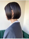 《kitin吉祥寺》　ブルージュ　ハイライト　ボブ