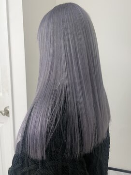 ジーナ 渋谷神南(Zina) 【Kaede】ホワイトラベンダーグレー/ホワイトブリーチ