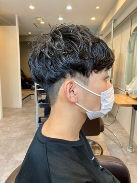 ベンジー 名駅店(benji) 【benji 】マッシュ×パーマ　/パーマ/メンズカット