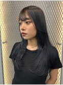 ダークブラックカラー/ダブルカラー/髪質改善/オージュア