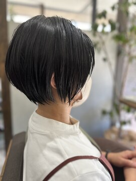 スピラ(SPiRA) 【自然な仕上がり矯正】ショートボブと縮毛矯正