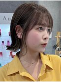 30代40代大人女性/前髪ありショートボブ/ショートヘア/髪質改善