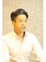 シャイ(SHY) メンズカット×センターパート