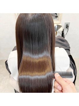 ジーナ 本八幡(Zina) 大人かわいい20代30代40代小顔ショコラベージュ　Zina本八幡