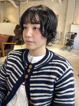 コフィー バイ メルト 吉祥寺(cofy by melt) 【山本日向子】前髪パーマショートボブパーマレイヤーパーマ