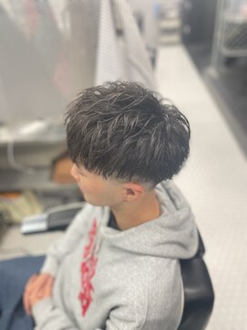 リプレイ 草津店(RIPLAY) ニュアンスパーマ/韓国マッシュ/スパイキーショート/MEN'S