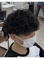 メンズ サロン ドット トウキョウ 町田店(men's salon dot. tokyo)&nbsp;マッシュ×波巻きパーマ