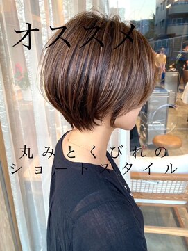 トリート 八千代緑が丘店(TREAT) 丸みとくびれショートボブ/八千代緑が丘