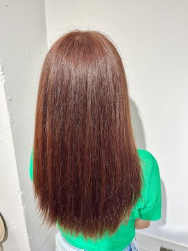 ヘアーポケット 恵比寿(hair pocket) 艶髪ロングピンク/髪質改善/透明感カラー/小顔カット/30代/40代