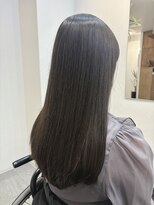 コニー アンド リリー(conne&riri)&nbsp;【お客様スタイル】ブルーアッシュカラー×ロングヘア