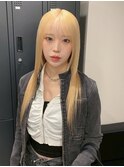 14646ホワイトアッシュ抜きっぱなしブリーチホワイトブロンド