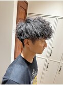 短め波巻きパーマメンズパーマ10代20代30代40代50代