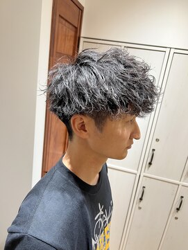 アルメリア 池袋(Arumeria) 短め波巻きパーマメンズパーマ10代20代30代40代50代