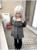レイヤーカットxホワイトカラー
