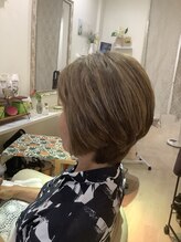 カラーガーデン(Color-garden) 白髪ぼかしハイライト【白髪率90%】