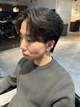 シーフ 千葉(Cyf) メンズ韓国ヘア/ニュアンスパーマ/毛流れセンターパート/関祐翔