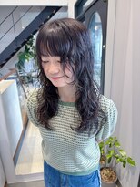 トゥリル(trueal)&nbsp;ロング　レイヤーパーマ