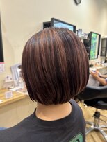 アルター(aL ter) 【ハイライト×ショートボブ】暗めカラー/グランマッシュ/中島
