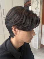 グランデュール 静岡駅前店(GRANDEUR)&nbsp;ニュアンスパーマ センターパート フェザーパーマ