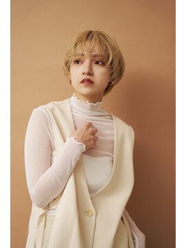 ラシェンテ みのおキューズモール(La Sente) 10代20代30代40代オススメスタイル小顔マニッシュショートボブ