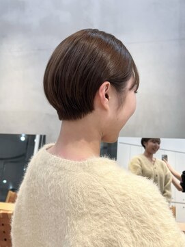 ニコ トウキョウ(nico TOKYO) 20代30代前髪なしショートハンサムショート丸みショートレイヤー