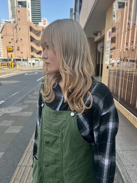 ブリックバイブレイス 千葉 千葉中央(brick by brace) 千葉駅/着物ヘア/大人ガーリー/ダークアッシュ/似合わせカット