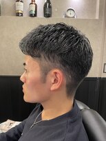 ブロートーキョー 有楽町店(Bro Tokyo) MEN'Sアッシュニュアンスパーマ韓国マッシュスペインカール
