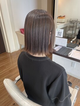 ブランシェ 西松山店 切りっぱなしボブ