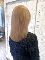 プログレス フレスポ富沢店(PROGRESS) ミルクティーベージュ/ベージュ/艶カラー/ブリーチ/ハイトーン