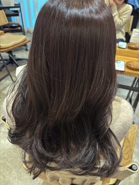 ヘアーエスクールステラ(hair S.COEUR stella) 艶カラー