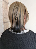 オートゥール(hair room Auteur)&nbsp;お洒落アンブレラカラー×外ハネボブ