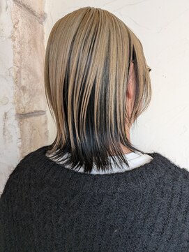 オートゥール(hair room Auteur) お洒落アンブレラカラー×外ハネボブ