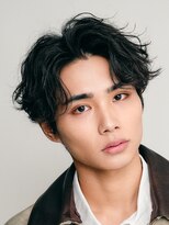 テン 心斎橋(tenn.)&nbsp;フェザーショートフェザーパーマニュアンスパーマショートヘア