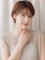 カバーヘアアンドスパ ブリス 浦和(COVER HAIR&SPA bliss) ブリーチなしグレージュ大人美人ひし形ベリーショート30代40代X