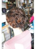 七五三母向け*ボブ~ヘアアレンジ