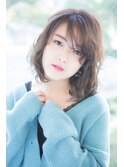 大人フェミニンボブ