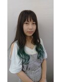 グラデーションカラー(グリーンカラー)