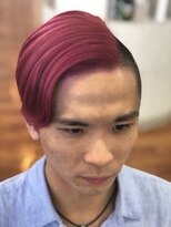 ループ ヘアー(LOOPhair)&nbsp;ビビッドぴんくなアシメヘア