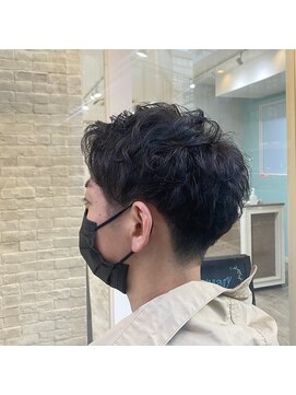 サンクチュアリ ウィズエデン 京橋店(Sanctuary with eden) メンズパーマスタイル　　20代30代40代