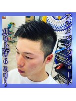 レジット メンズ ヘアサロン(LEGIT MEN's HAIR SALON)&nbsp;アシメバングショート