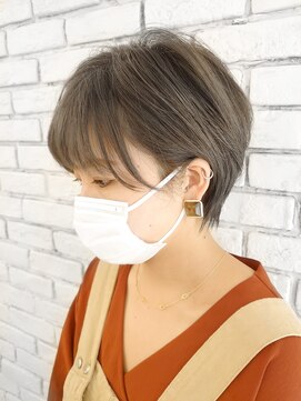 ヘアポケット スタイル店(HAIR POCKET) 大人ショート☆アッシュグレー