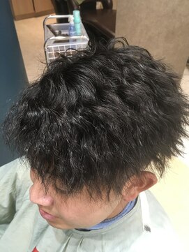 ヘアサロンアンドヘアメイクディー(hair salon hair make D) 仙台D　ツイストスパイラル×マッシュパーマ×ツーブロックstyle