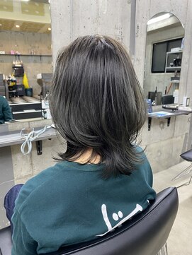 蜃気楼 （（（蜃気楼）））グレージュとレイヤーカットカット